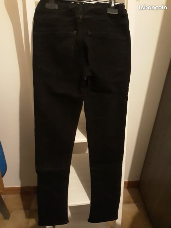 Pantalon jean noir 12 ans (image 3)