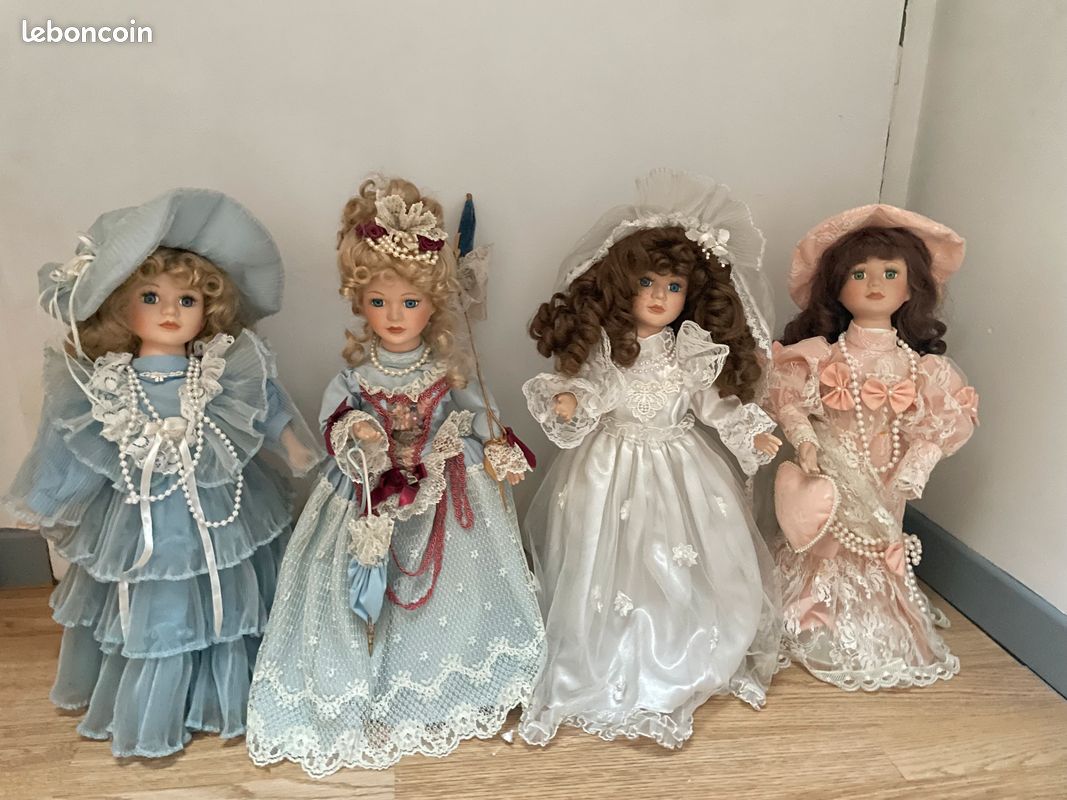 Poupées en porcelaine occasion dans le Nord (59 Poupées en porcelaine occasion dans le Nord (59