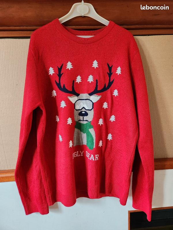 Pull de Noël. Taille M. Jules (image 1)