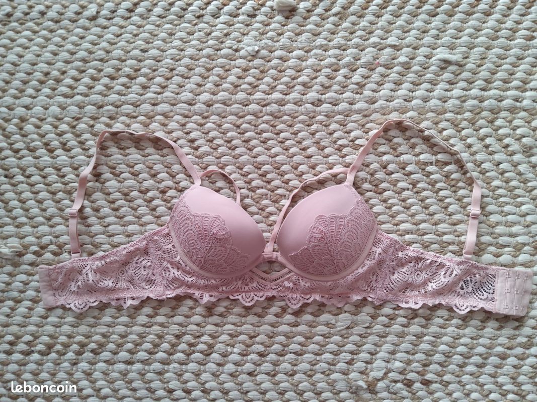Soutien-gorge Implicite Givre Rose Taille 85D - Bonnet D, Polyester, Neuf Avec étiquettes