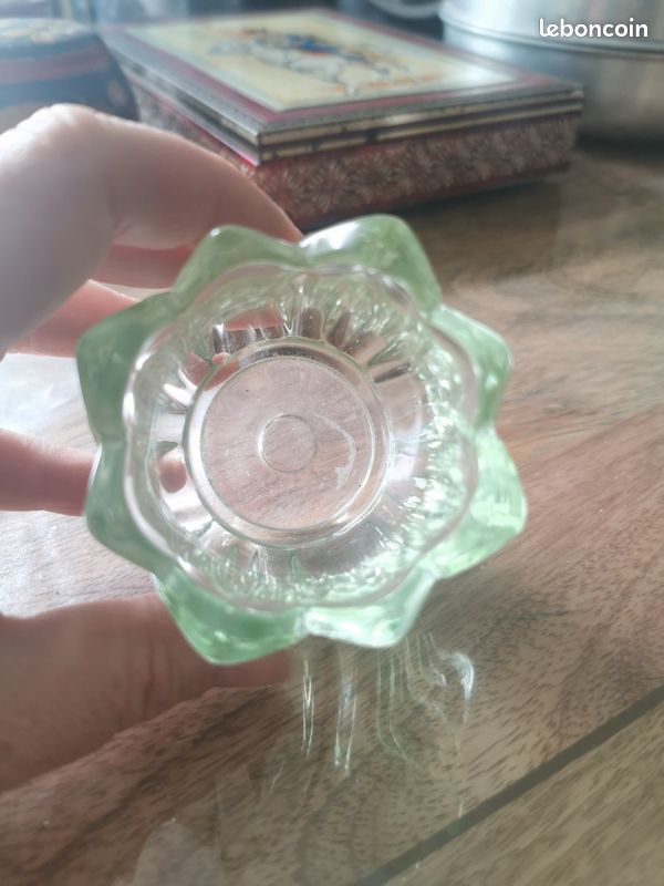 Photophore en verre tulipe (image 2)