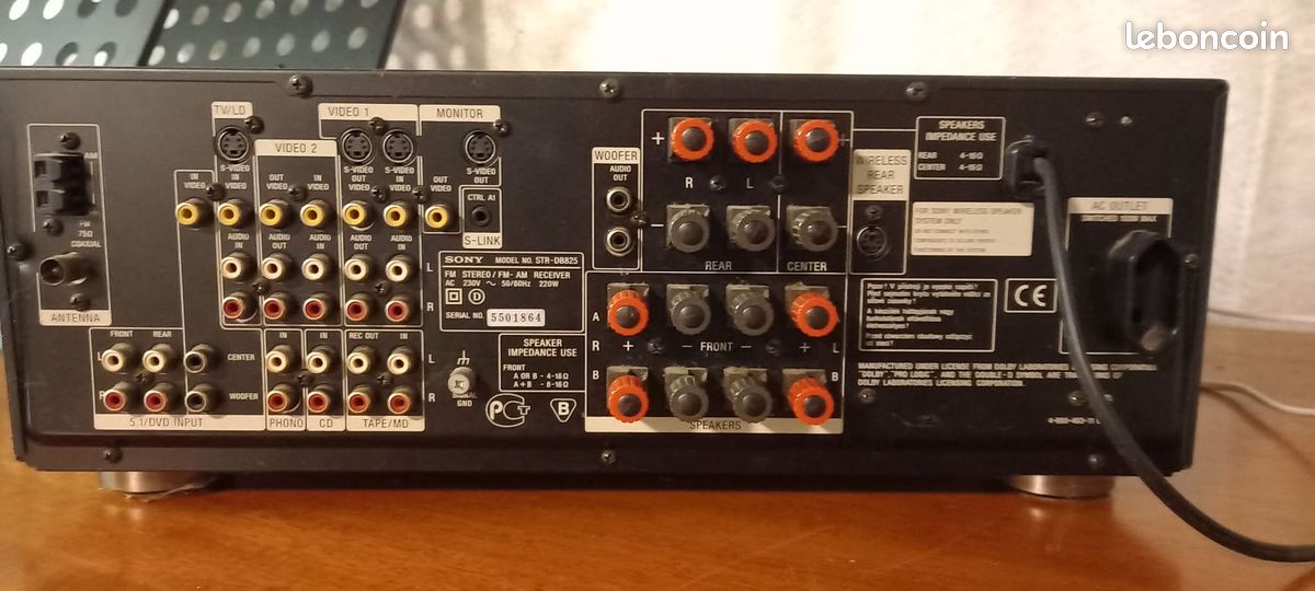 Amplificateur Sony STR-DB725 - Back Market