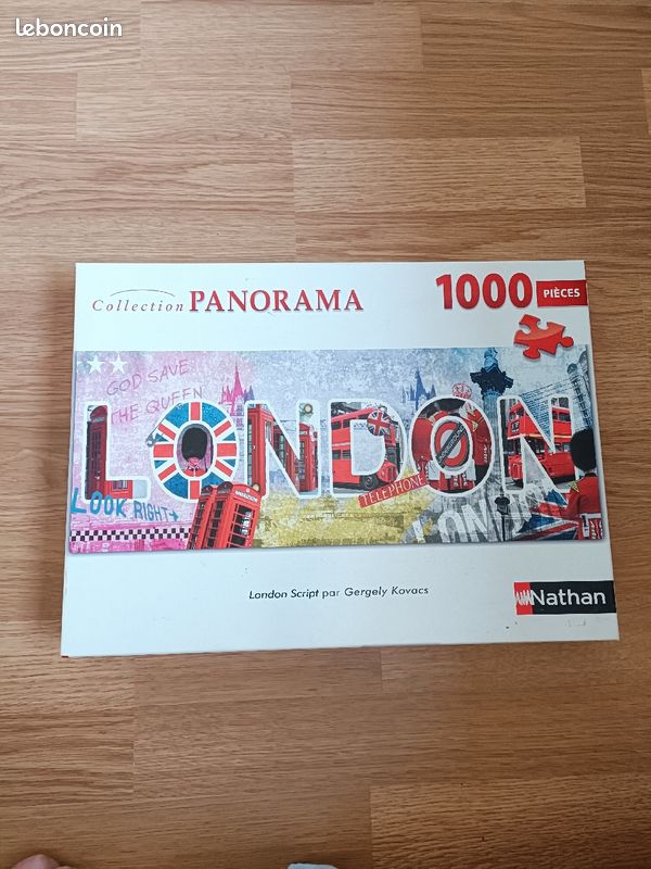 Puzzle panorama Londres 1000 pièces (image 1)