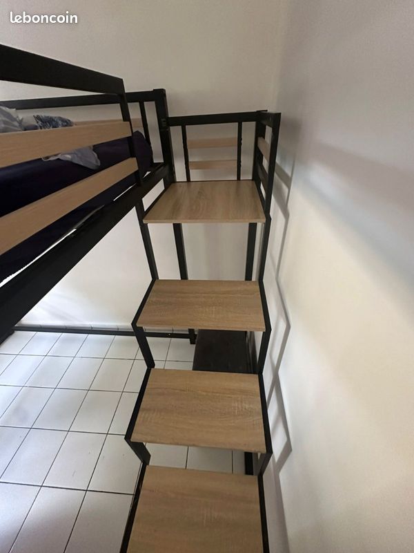 Vend lit pont bon état.démonté prêt à partir (image 2)