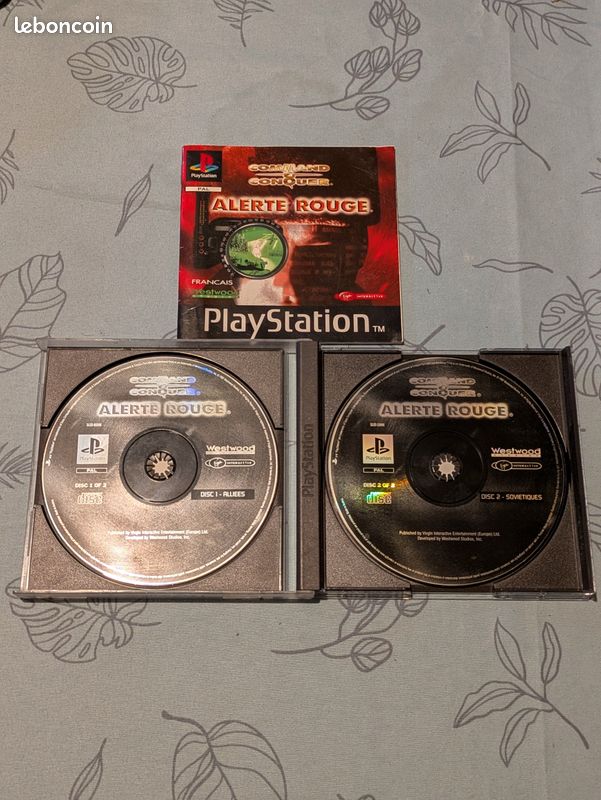 Achat JEU PS1 COMMAND & CONQUER: ALERTE ROUGE PLATINUM d'occasion