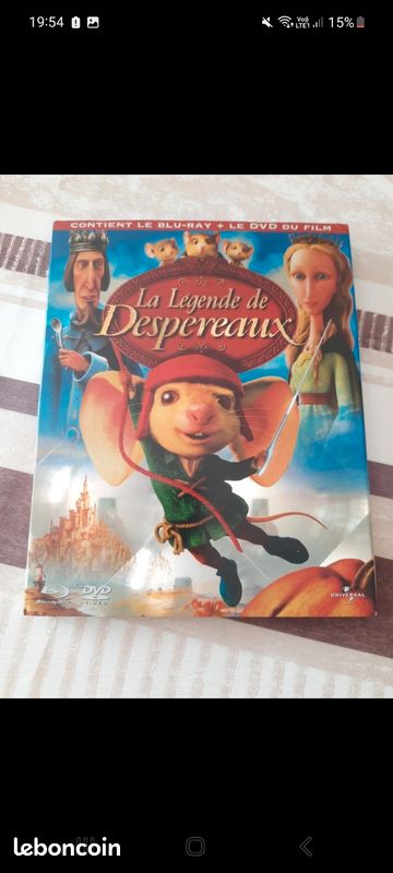 DVD/Blu-ray - La Légende de Despereaux (image 1)