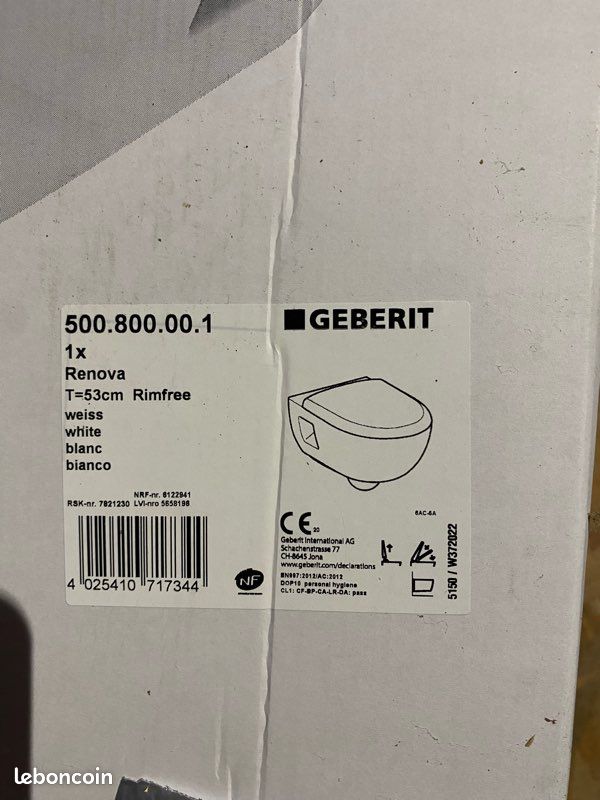 Wc suspendu geberit (image 3)