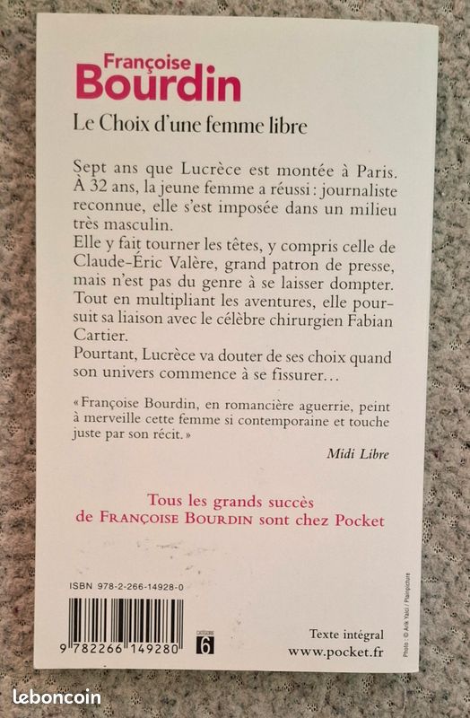 Françoise BOURDIN – Format POCHE - Tarif dégressif – LH94 (image 10)