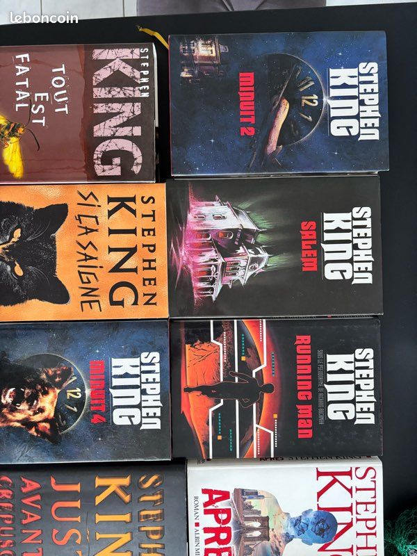 Lot livres Stephen King (image 1)