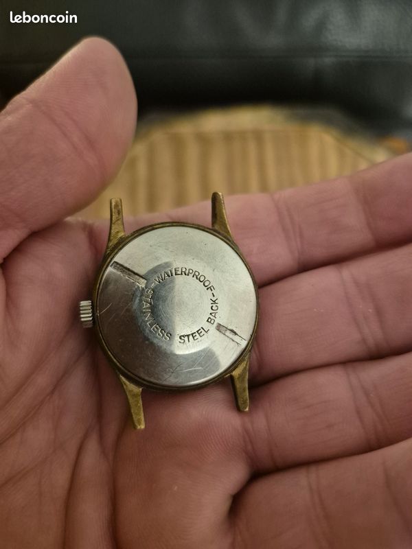 Montre Homme Vintage à Identifier, état D'occasion, Non Testée