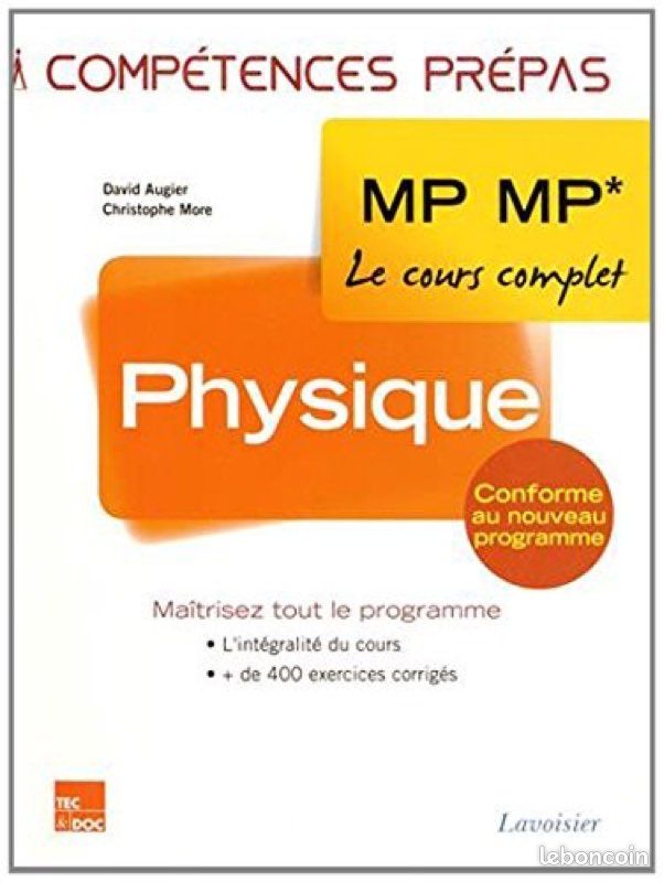 Livre physique compétences prépas (image 1)