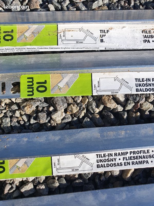 Profiler finition transition diall aluminium carrelage (image 2)