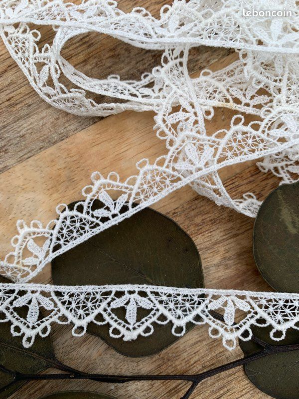 Dentelle vintage en coton (image 1)