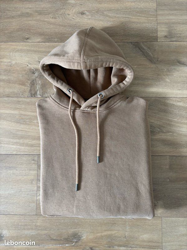 Sweat à capuche Pull Bear marron Vêtements