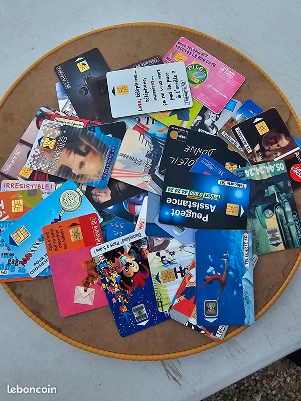 Lot de Cartes téléphoniques (image 1)
