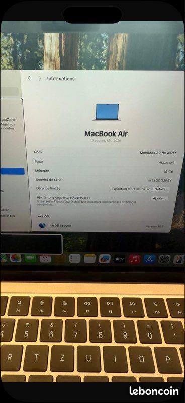MacBook Air M4 256 gb (image 1)