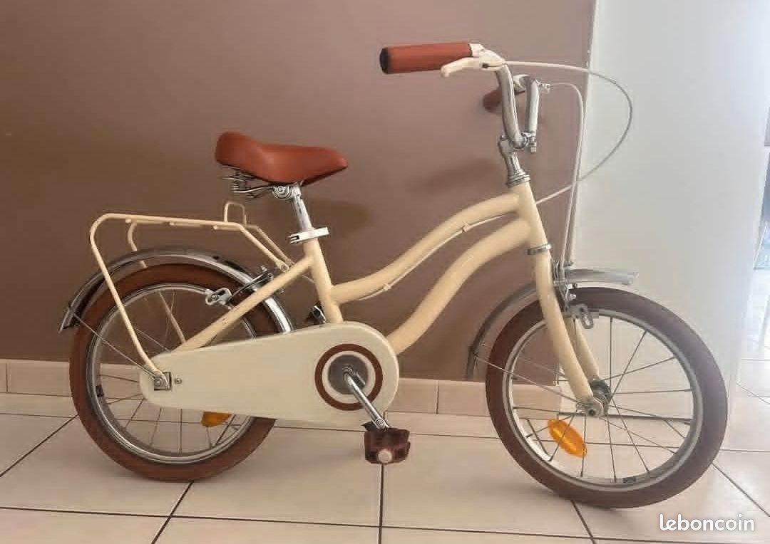 Bicyclette VÃ©lo Vintage 16 Pouces Bicycle VÃ©lo Ã©lectrique
