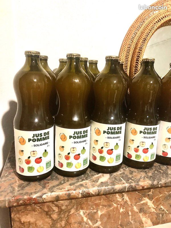 Jus de pomme solidaire bio local Angers (image 3)