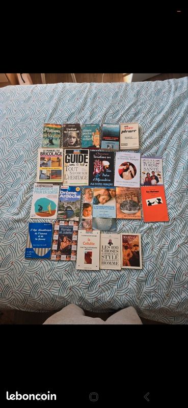 Lot de livres(1carton) (71 différentes tailles) (image 5)