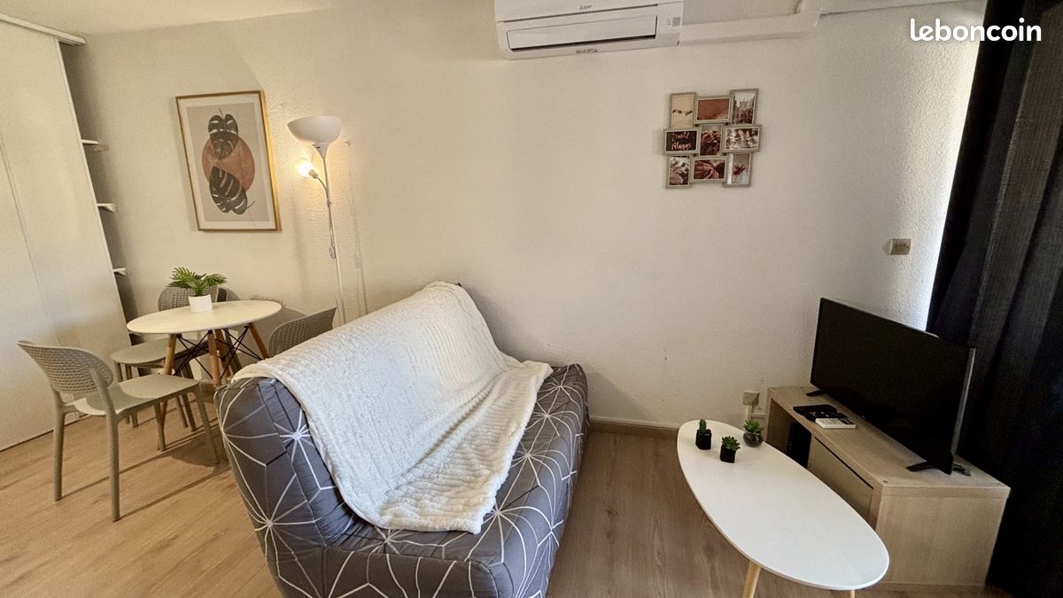 Appartement 2 pièces 28 m² · à Canet-en-Roussillon · 28 m² · 500 €