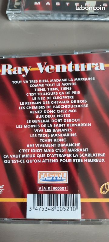Lot de 5 cd collection Master séries Rouge et Or (image 6)