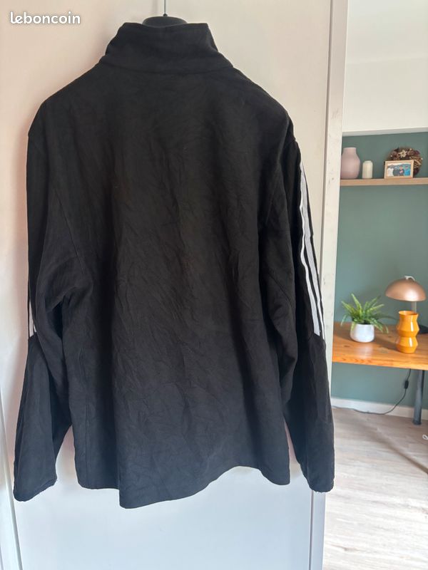 Polaire vintage homme - Adidas – Noir – XL – Très bon état (image 2)