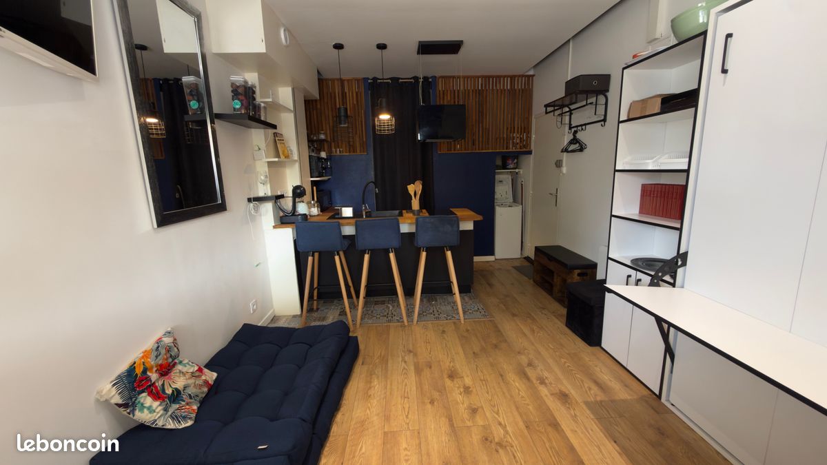 Appartement 1 pièce 19 m² · à Gruissan · 19 m² · 525 €/mois