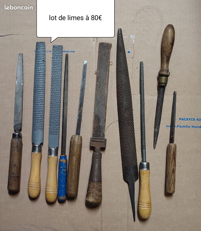 Lot de limes de cordonnier (image 1)
