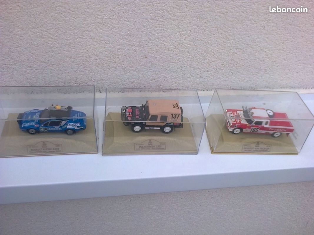 VW Alpine Peugeot Paris Dakar 1/43 (image 1)