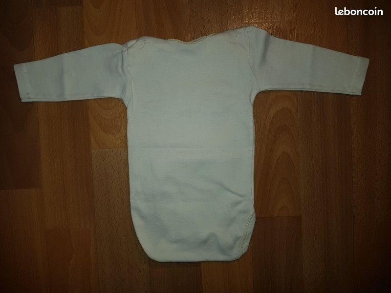 Lot de 6 bodies à manches longues neufs Petit Bateau 3 mois (image 4)