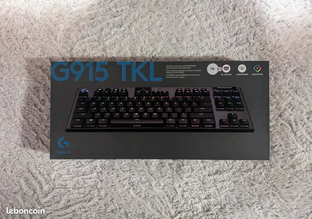 Clavier Logitech G915 X LIGHTSPEED TKL à bas prix, USB-C – chez Amazon