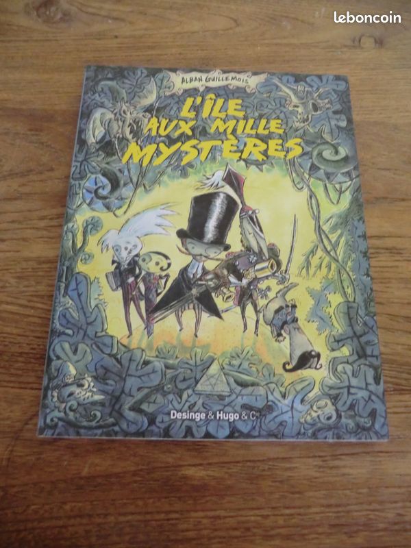 Album bd l 'iles aux mille mystères TBE comme neuf 1ère édition (image 1)