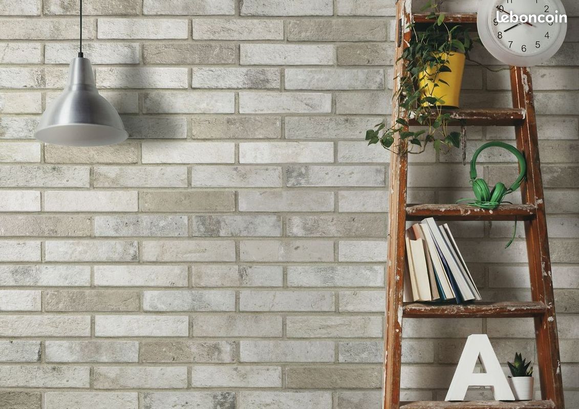 Briquettes de parement RONDINE 6X25 BRICK LONDON FOG (image 1)