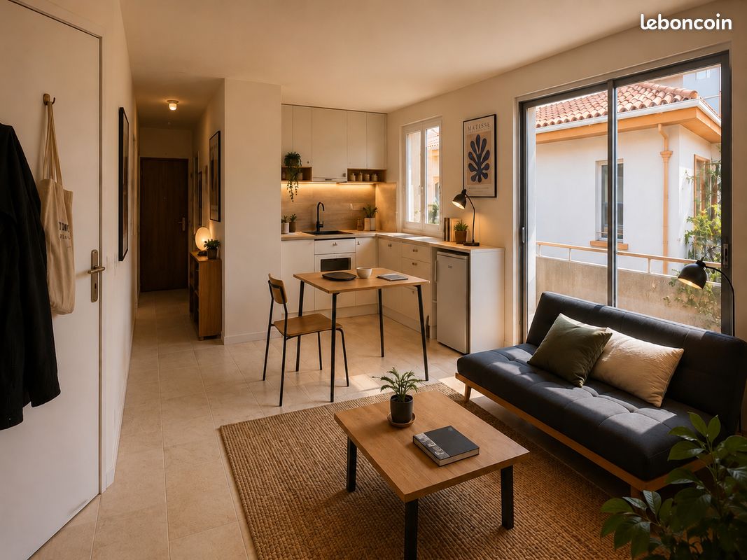 Appartement 1 pièce 31 m² · à Toulon · 31 m² · 550 €/mois