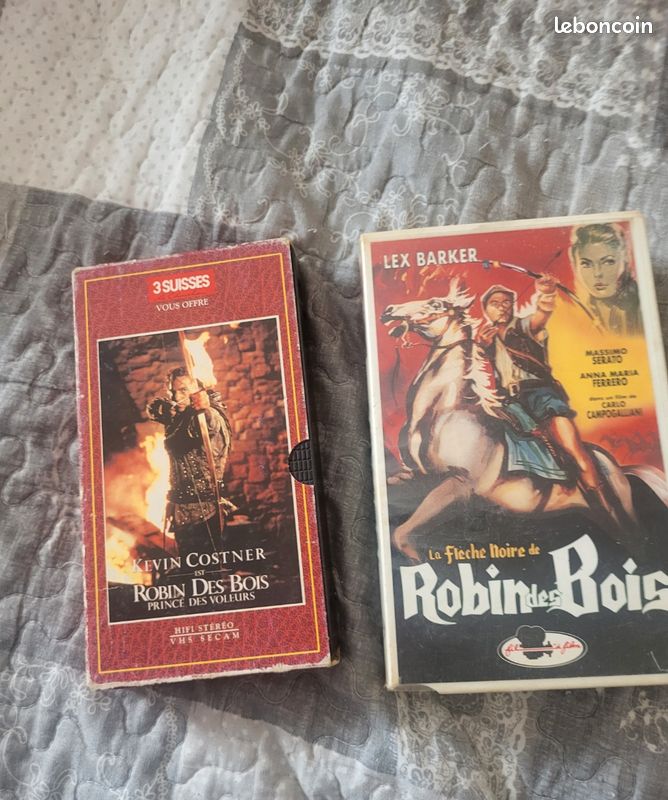 Lot de VHS Robin des bois (image 1)