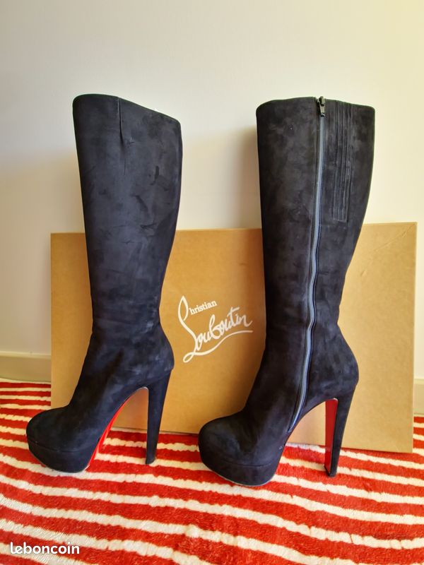 Bottes Christian Louboutin d'occasion