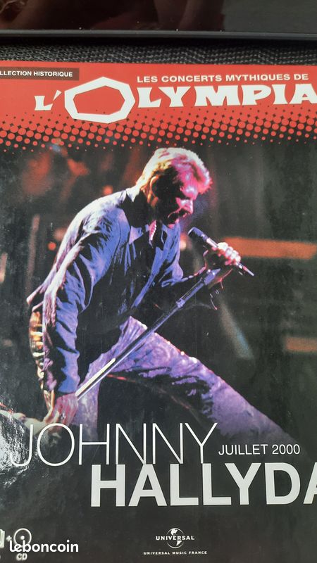 Livre CD Johnny Hallyday (image 1)