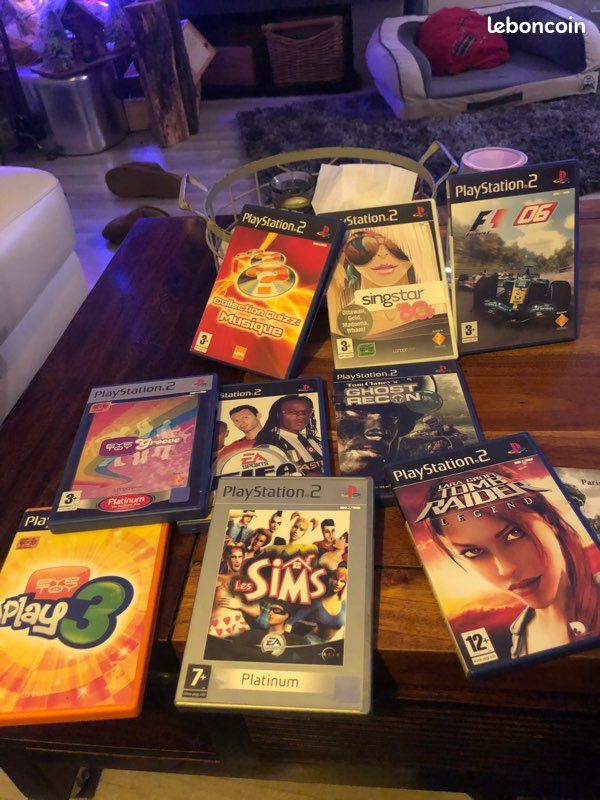 Lot de 9 jeux de PlayStation 2 (image 1)