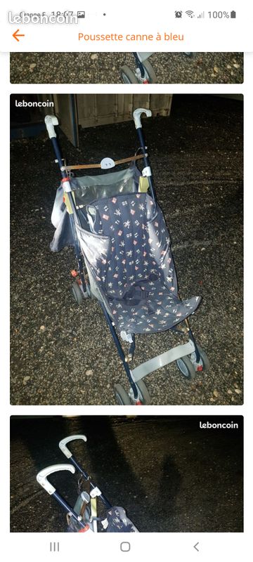 Poucette canne bleu (image 4)