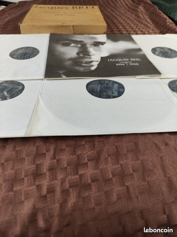 Coffret 33 tours Jacques BREL 1954 à 1962 (image 1)