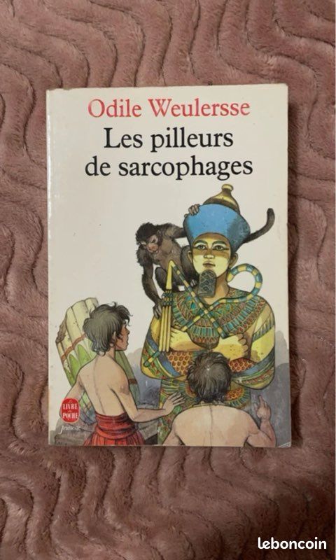 Livre Les pilleurs de sarcophages, Odile Weulersse (image 1)