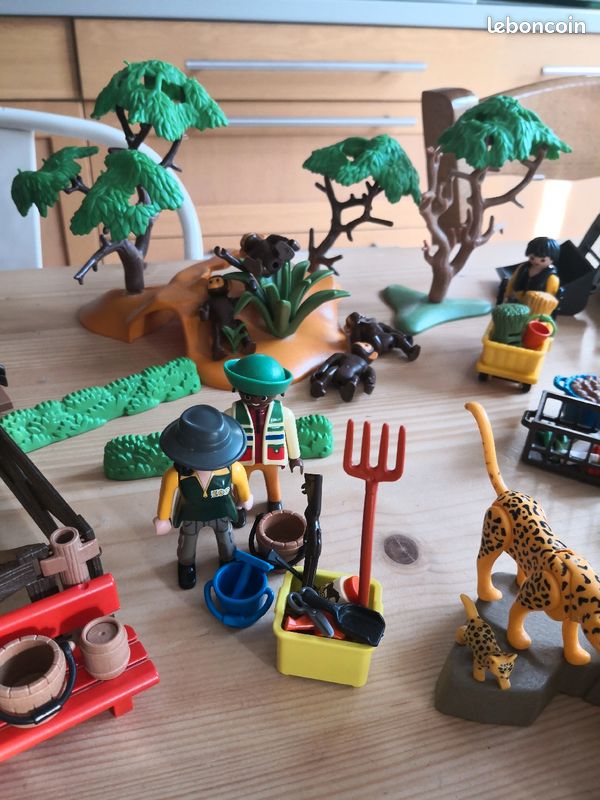 Ferme, 2 tracteurs et animaux playmobil (image 4)