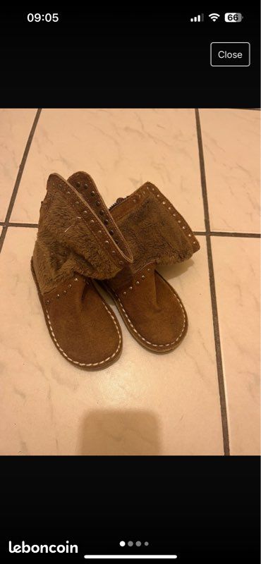 Bottines fille orchestra neuf taille 25 fourrure Chaussures