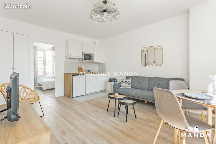 Appartement 2 pièce(s) 35 m²à louer Courbevoie