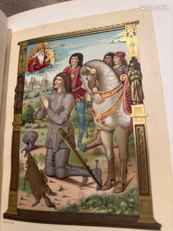 Livre ancien : mémoires de Philippe de commynes (image 4)