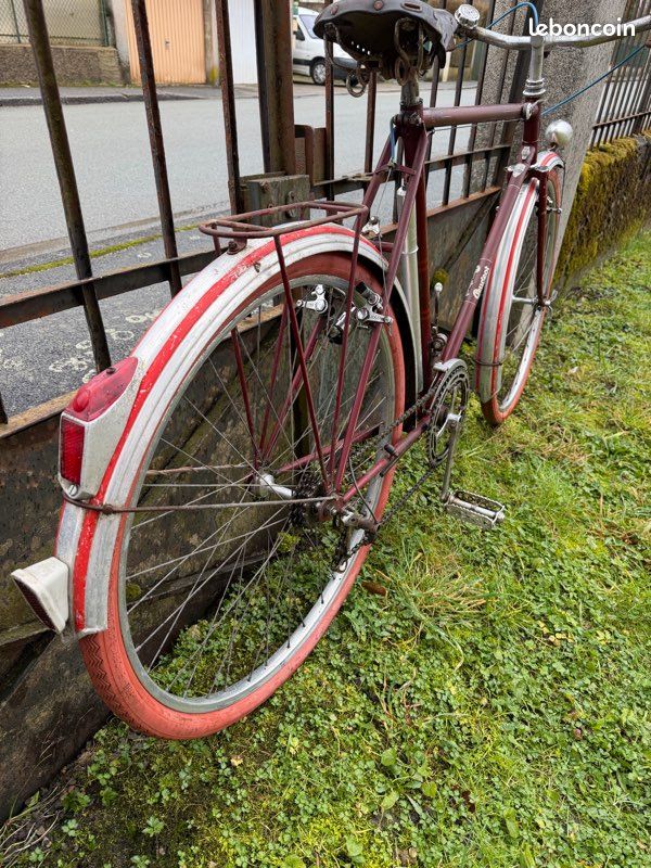 Jantes De Vélo Anciennes 1950 En 650 Avec Moyeu Pélissier - Occasion Vintage