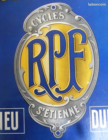 Plaques d'immatriculation - PLAQUE EMAILLEE CYCLES PARTNER SAINT ETIENNE