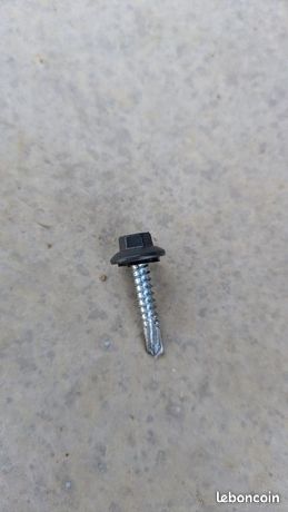 Vis Auto-perforante 6.5x38mm,tête Hexagonale De 10 Mm, DIN 7976 Kramp  556845