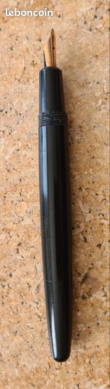 Stylo Plume Ancien Eversharp Plume Superstyl Or 18K - Pour Collection Ou Restauration