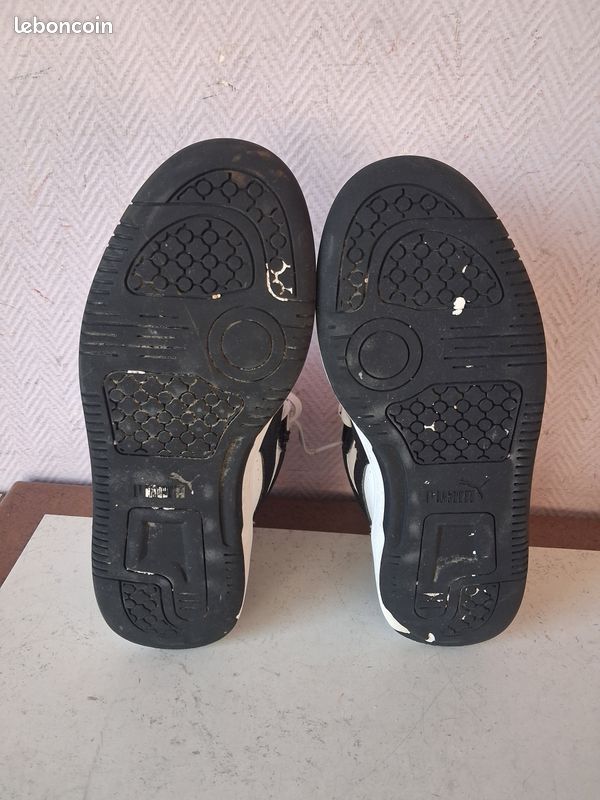 PUMA baskets hautes cuir femme taille 38 (image 7)